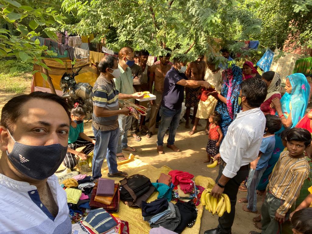 Relief Work (Flood affected region, Winter relief)