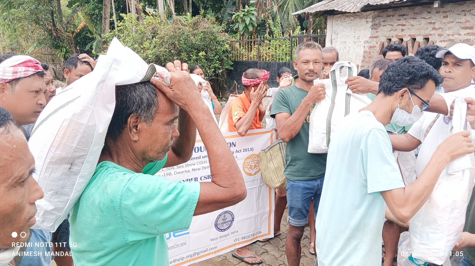 2026 (Aug), Flood Relief Work, Assam