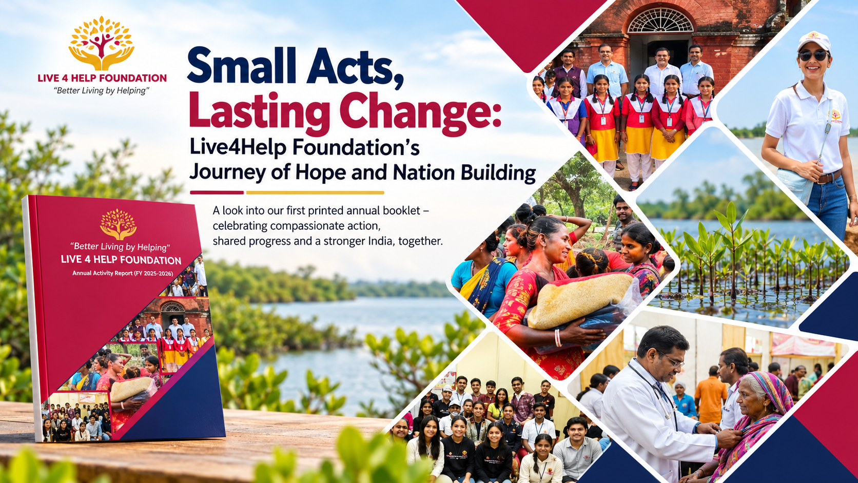 Small Acts, Lasting Change: Live4Help Foundation’s Journey of Hope and Nation Building