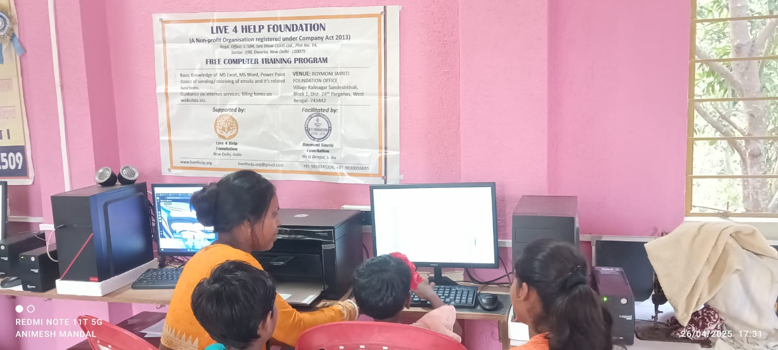 Mentoring and Computer Training